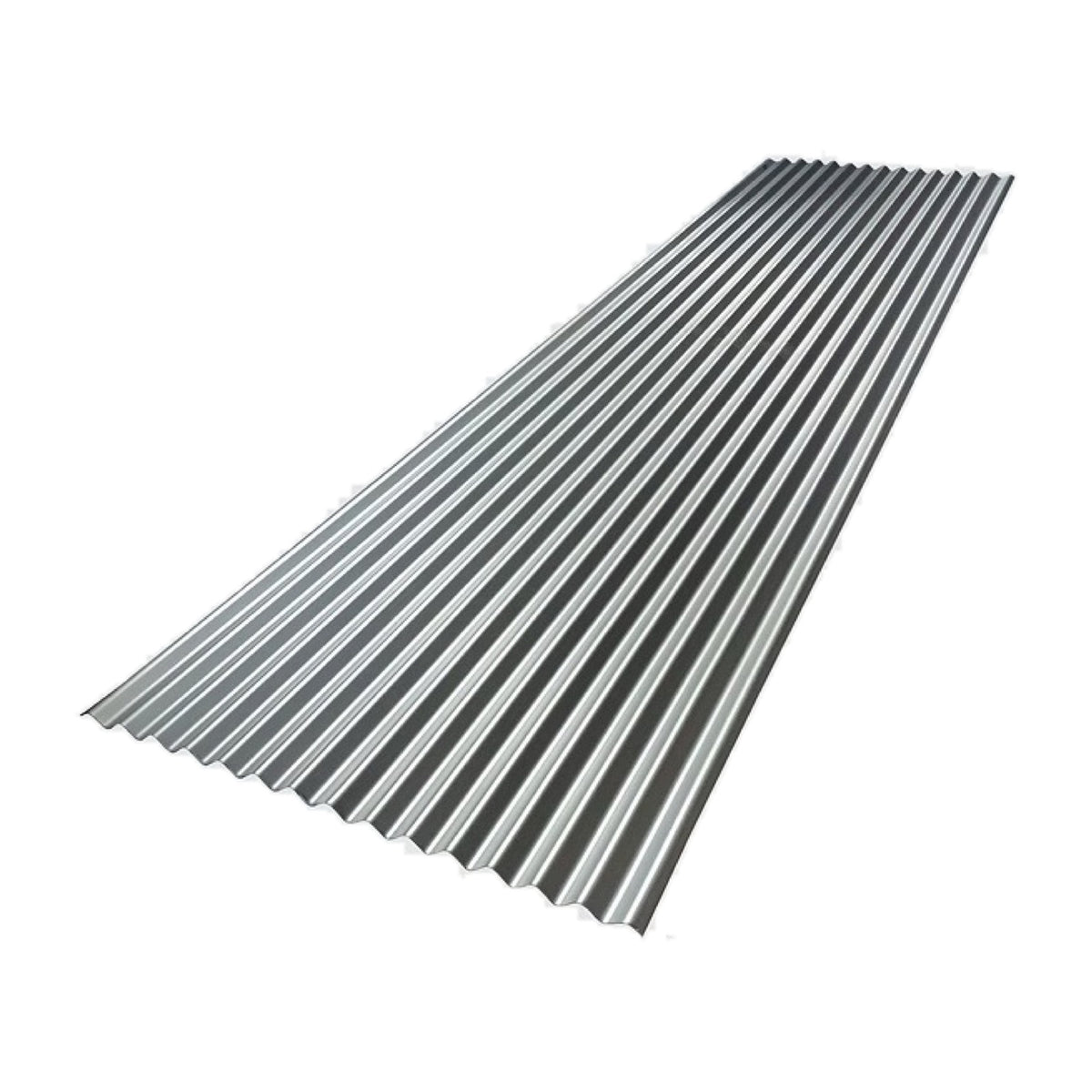 Chapa ondulada aluminizada